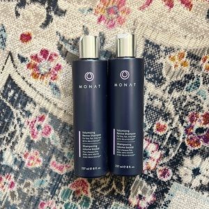 Two MONAT Revive volumizing shampoo